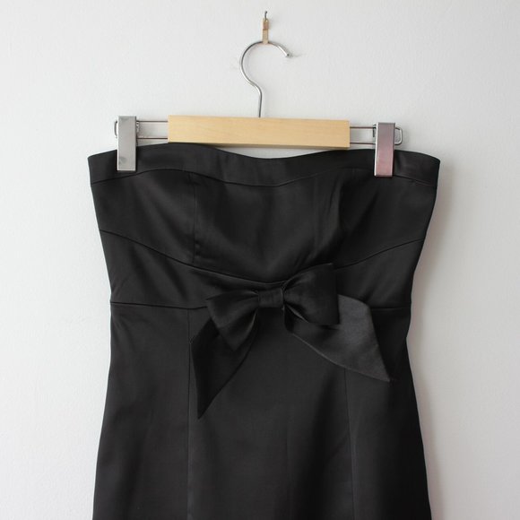 RW&CO Black Strapless Dress - Picture 4 of 8